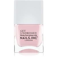 Nails Inc. Get Undressed nourishing nail varnish shade Dare To Bare 14 ml