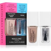 Nails Inc. Gimme Strength & Better On Top nail polish set