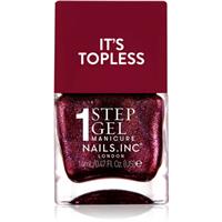 Nails Inc. Its Topless gel nail polish with long-lasting effect shade Scarlett 14 ml