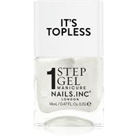 Nails Inc. Its Topless gel nail polish with long-lasting effect shade Sydney 14 ml
