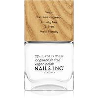 Nails Inc. Plant Power long-lasting nail polish shade Free time it's me time 14 ml
