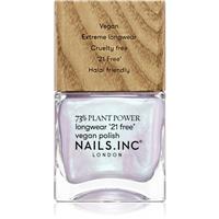 Nails Inc. Plant Power long-lasting nail polish shade Eco Glow 14 ml