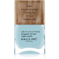 Nails Inc. Plant Power long-lasting nail polish shade Sky's My Limit 14 ml