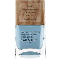 Nails Inc. Plant Power long-lasting nail polish shade Clean To The Core 14 ml