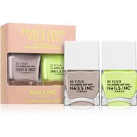 Nails Inc. Peace and Pilates nail polish set
