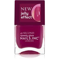 Nails Inc. 45 Second Speedy Gloss quick-drying nail polish shade Amelia 14 ml