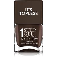 Nails Inc. Its Topless gel nail polish with long-lasting effect shade Kourtney 14 ml
