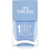 Nails Inc. Its Topless gel nail polish with long-lasting effect shade KIm 14 ml