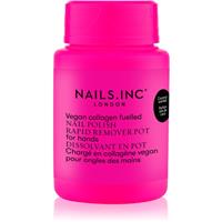 Nails Inc. Vegan Nail Polish Rapid Remover Pot nail polish remover without acetone s vůn kokosu 50 ml