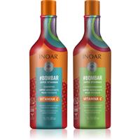 INOAR #Bombar Super Line Super Vitaminas set for hair with vitamin C 2x1000 ml