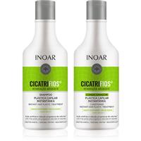 INOAR CicatriFios set for damaged and fragile hair 2x250 ml