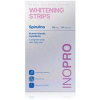 InoPro Green Whitening Strips Spirulina whitening strips for teeth bez peroxidu 28 pc