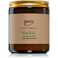 ipuro Functionals Basil scented candle 200 g