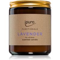ipuro Functionals Lavender scented candle 200 g