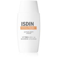 ISDIN FotoUltra 100 Active Unify Color Depigmentant SPF50+ protective tinted facial fluid 50 ml