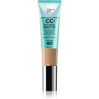 IT Cosmetics Your Skin But Better CC+ Natural Matte mattifying foundation SPF 40 for women Medium Tan 32 ml