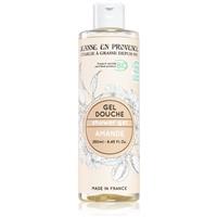 Jeanne en Provence BIO Almond nourishing shower gel in organic quality for women 250 ml