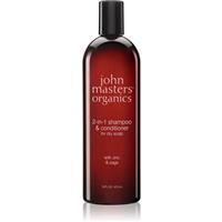 John Masters Organics Scalp 2 in 1 Shampoo with Zinc & Sage 2-in-1 shampoo and conditioner 473 ml