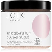 JOIK Organic Pink Grapefruit body scrub with sea salt 240 g