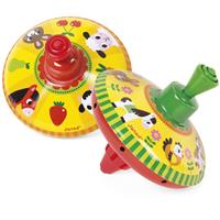 Janod Farm Spinning Top musical toy 2y+ 1 pc