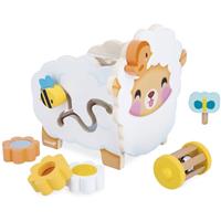 Janod Multi-Activity Sheep activity toy wooden 12m+ 1 pc