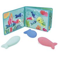 Janod Bath Book Party under the sea picture book for the bath 10m+ 1 pc