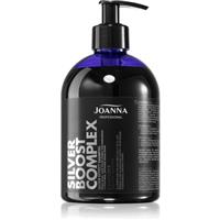 Joanna Silver Boost Complex purple shampoo neutralising yellow tones 500 g