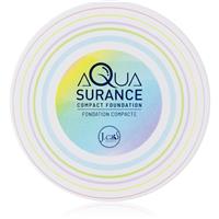 J.Cat Beauty Aquasurance compact powder foundation for medium to full coverage shade 101 Ivory 9 g