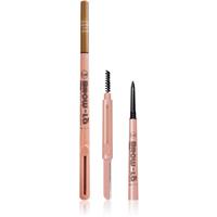 J.Cat Beauty Brow-LA eyebrow pencil with brush shade 103 Medium Cool Brown 0.08 g
