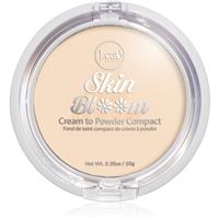 J.Cat Beauty Skin Bloom compact cream foundation for full coverage shade 101 Ivory 7.5 g
