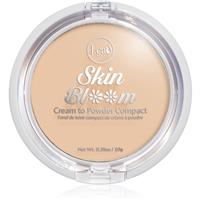 J.Cat Beauty Skin Bloom compact cream foundation for full coverage shade 105 Taupe 7.5 g