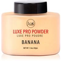 J.Cat Beauty Luxe Pro loose setting powder with matt effect shade 101 Banana 42 g