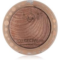 J.Cat Beauty You Glow Girl baked highlighter shade 103 Pink Goddess 8.5 g