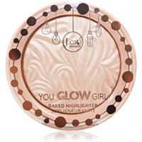 J.Cat Beauty You Glow Girl baked highlighter shade 111 Seaside Frost 8.5 g