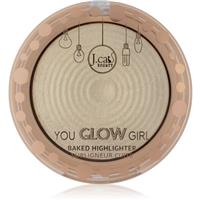 J.Cat Beauty You Glow Girl baked highlighter shade 101 White Goddess 8.5 g