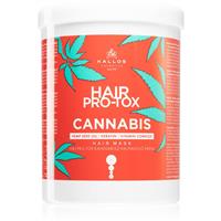 Kallos Hair Pro-Tox Cannabis regenerating hair mask with hemp oil 1000 ml