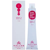 Kallos KJMN Professional Cream Hair Colour Keratin & Argan Oil hair colour with keratin and argan oil shade 8.00 Light Blond Plus 100 ml