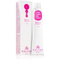 Kallos KJMN Professional Cream Hair Colour Keratin & Argan Oil hair colour with keratin and argan oil shade Light Brown 5.0 100 ml
