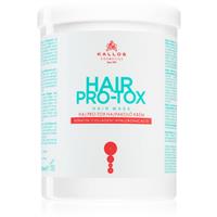 Kallos Hair Pro-Tox mask for weak and damaged hair with coconut oil, hyaluronic acid and collagen 1000 ml
