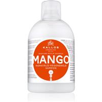 Kallos Mango moisturising shampoo for dry, damaged, chemically treated hair 1000 ml