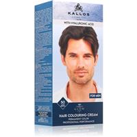 Kallos Glow Lasting Cream Colour permanent hair dye for men shade Light Brown 60 ml