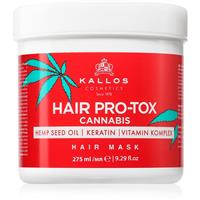 Kallos Hair Pro-Tox Cannabis regenerating hair mask with hemp oil 275 ml