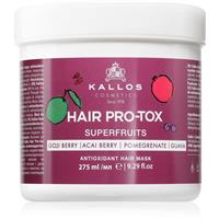 Kallos Hair Pro-Tox Superfruits regenerating mask for tired hair without shine 275 ml