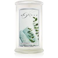 Kringle Candle Eucalyptus & Cotton scented candle 624 g