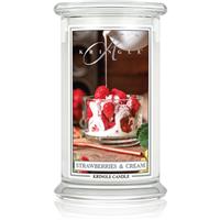 Kringle Candle Classic Strawberries & Cream scented candle 623 g