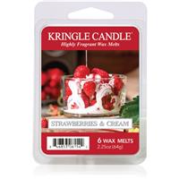 Kringle Candle Strawberries & Cream wax melt 64 g