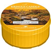 Kringle Candle Amberwood Moss tealight candle 42 g