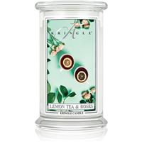 Kringle Candle Classic Lemon Tea & Roses scented candle 623 g