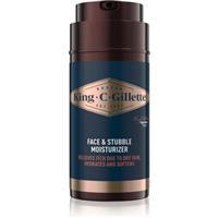 Gillette King C. Face & Stubble Moisturizer moisturising face and beard cream for men 100 ml