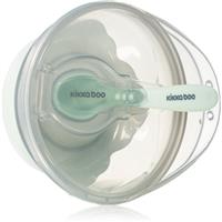 Kikkaboo Suction Bowl with Spoon bowl with spoon with cap 4 m+ Mint 1 pc